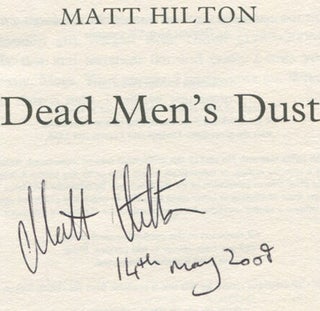 Dead Men's Dust - 1st Edition/1st Printing