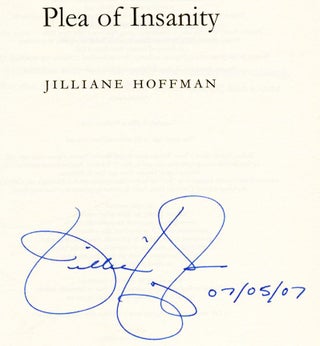 Plea Of Insanity - 1st Edition/1st Printing
