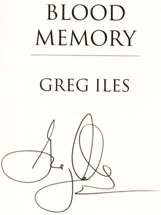 Blood Memory - 1st Edition/1st Printing