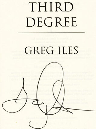 Third Degree - 1st Edition/1st Printing