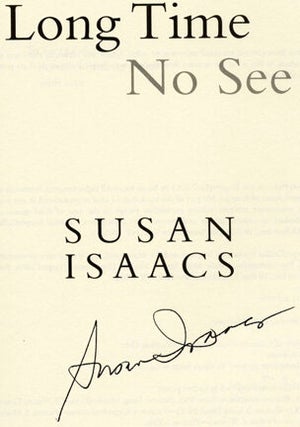 Long Time No See - 1st Edition/1st Printing