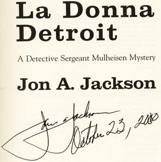 La Donna Detroit - 1st Edition/1st Printing