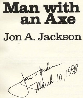 Man with an Axe - 1st Edition/1st Printing