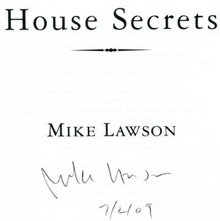 House Secrets -1st Edition/1st Printing
