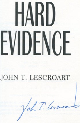 Hard Evidence -1st Edition/1st Printing