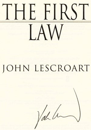 The First Law - 1st Edition/1st Printing