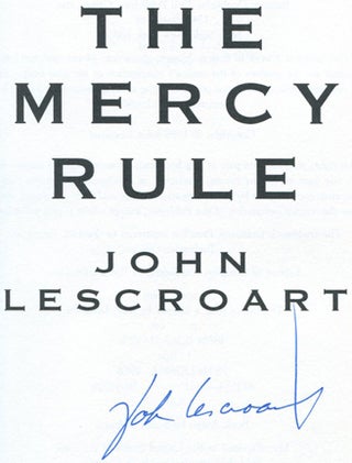 The Mercy Rule - 1st Edition/1st Printing