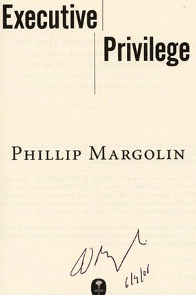 Executive Privilege - 1st Edition/1st Printing