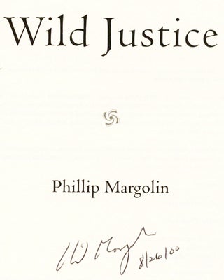 Wild Justice - 1st Edition/1st Printing