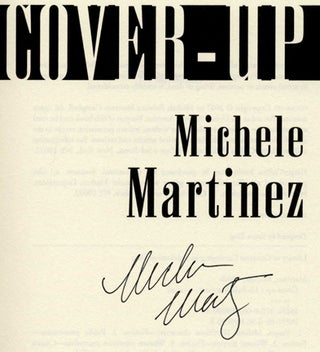 Book #25672 Cover Up -1st Edition/1st Printing. Michele Martinez