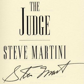 The Judge -1st Edition/1st Printing. Steve Martini.