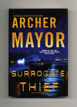 Book #25712 The Surrogate Thief - 1st Edition/1st Printing. Archer Mayor