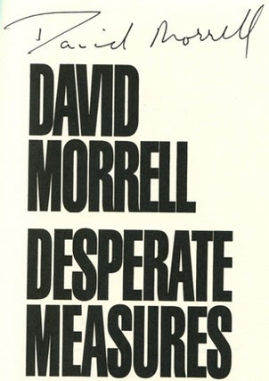 Desperate Measures - 1st Edition/1st Printing