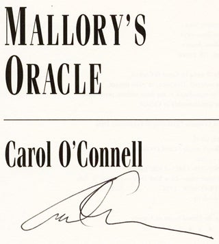 Mallory's Oracle - 1st Edition/1st Printing