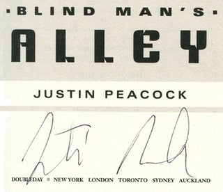 Blind Man's Alley - 1st Edition/1st Printing