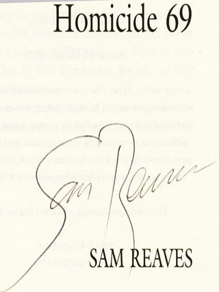 Homicide 69 - 1st Edition/1st Printing