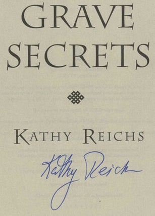 Grave Secrets - 1st Edition/1st Printing