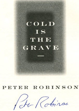 Cold is the Grave - 1st Edition/1st Printing
