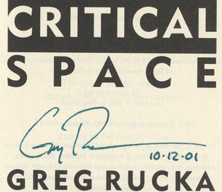 Critical Space - 1st Edition/1st Printing