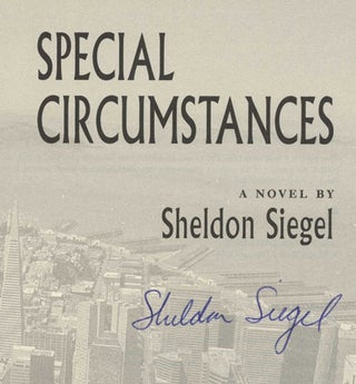 Special Circumstances -1st Edition/1st Printing. Sheldon Siegel.