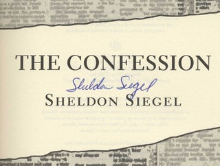 Book #25909 The Confession -1st Edition/1st Printing. Sheldon Siegel