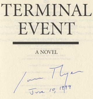 Terminal Event: A Novel - 1st Edition/1st Printing