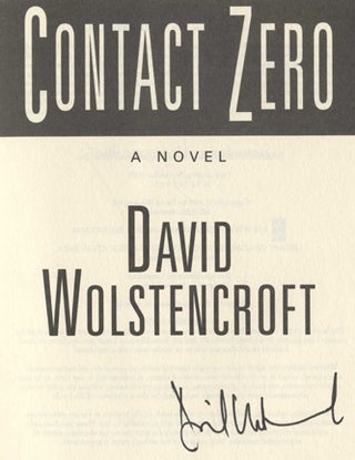 Contact Zero - 1st Edition/1st Printing
