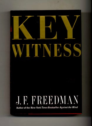 Book #26150 Key Witness - 1st Edition/1st Printing. J. F. Freedman