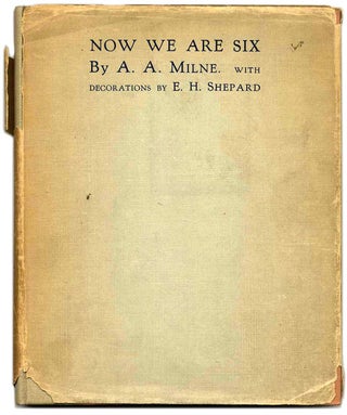 Book #26666 Now We Are Six. A. A. Milne