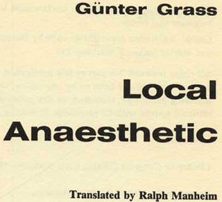 Local Anaesthetic - 1st US Edition/1st Printing