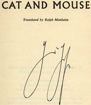 Cat and Mouse - 1st US Edition/1st Printing