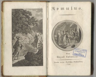 Book #27336 Die Heiligen Sagen Aus Dem Alterthume. Zweiter Band, Romulus. August Lafontaine