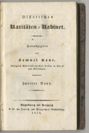 Book #27378 Historisches Raritäten-kabinet. Samuel Baur