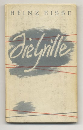 Book #27379 Die Grille. Heinz Risse