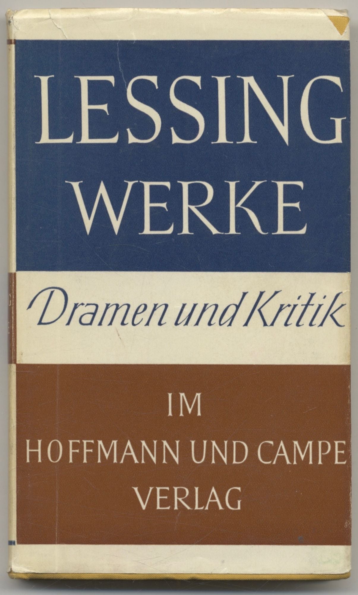 Book #27389 Gotthold Ephraim Lessing Werke. Gotthold Ephraim Lessing, Dr. Uwe Lassen.