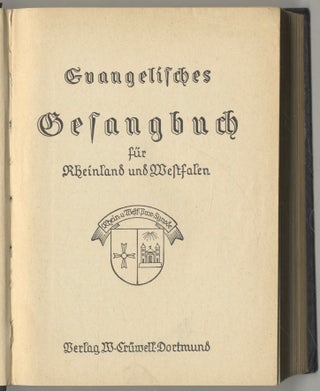 Book #27394 Evangelisches Gesangbuch Für Rheinland Und Westfalen. Friedrich Und Friedrick Erk:...