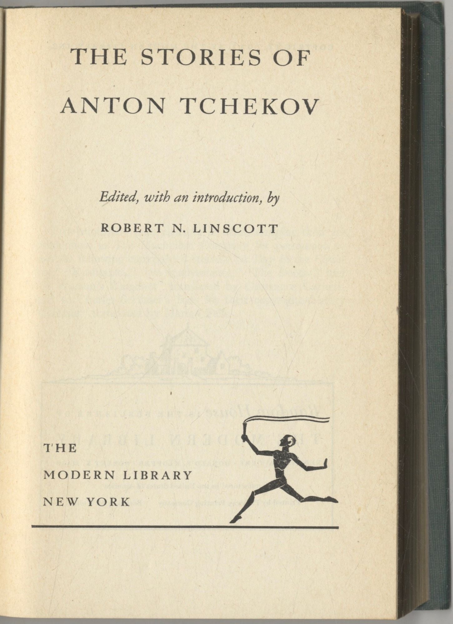 Book #27405 The Stories Of Anton Tchekov. Rober N. Linscott.