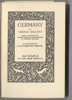 Book #27431 Germany. Gerald Bullett