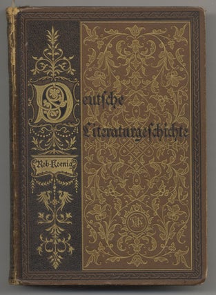 Book #27434 Deutsche Literaturgeschichte Mit 160 Bildnissen Und Erläuternden Abbildungen Im Set...