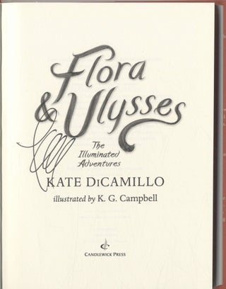 Flora & Ulysses First Edition/first Printing