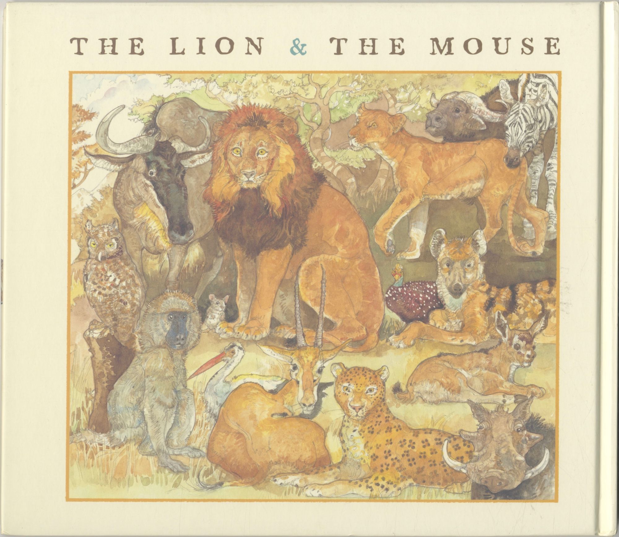 The Lion The Mouse First Edition first Printing Jerry Pinkney the-lion-the-mouse-first-edition-first-printing-jerry-pinkney