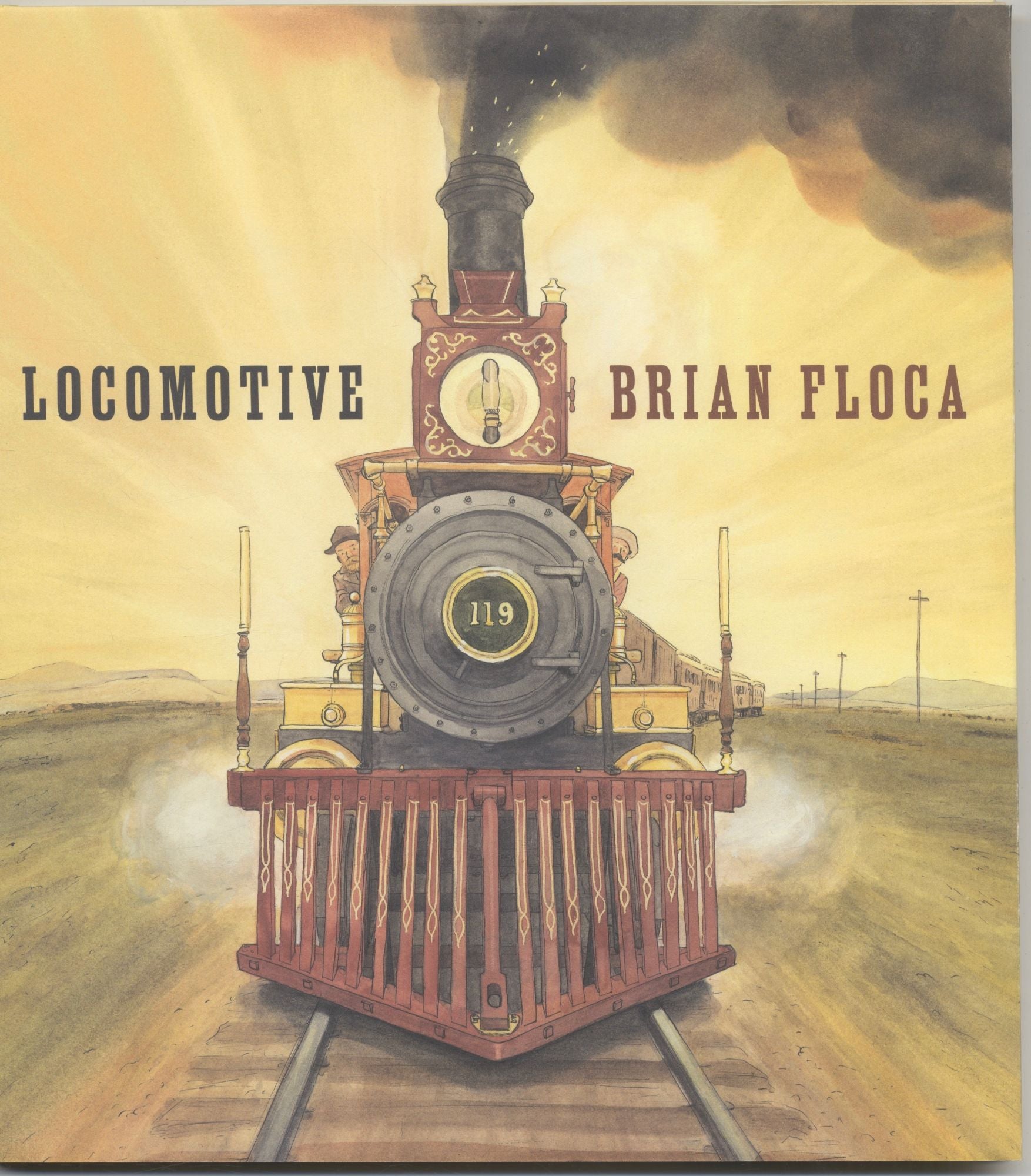 Book #27482 Locomotive First Edition/first Printing. Brian Floca.