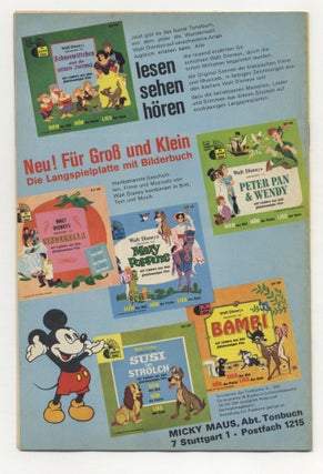 Micky Maus: Die Größte Jugendzeitschrift Der Welt - 1st Edition/1st Printing