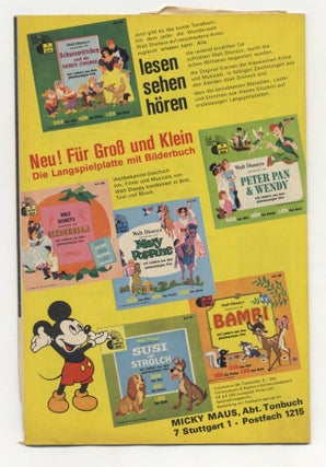 Micky Maus: Die Größte Jugendzeitschrift Der Welt - 1st Edition/1st Printing