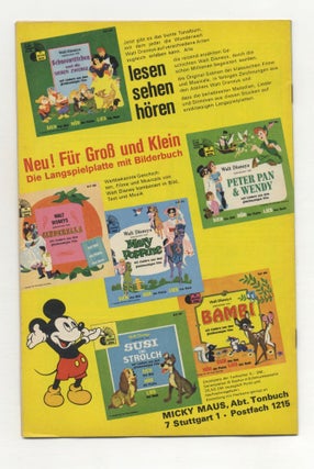 Micky Maus: Die Größte Jugendzeitschrift Der Welt - 1st Edition/1st Printing