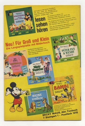 Micky Maus: Die Größte Jugendzeitschrift Der Welt - 1st Edition/1st Printing