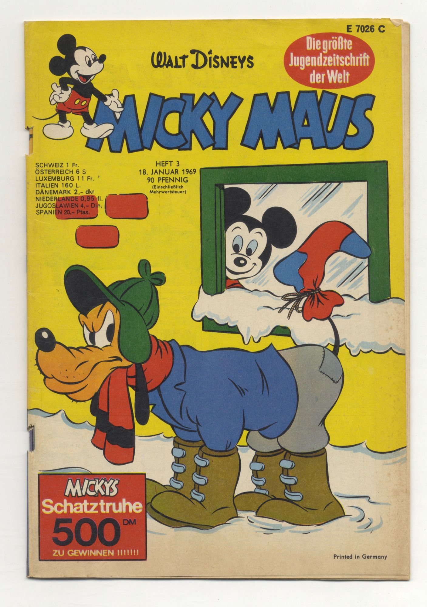 Book #27496 Micky Maus: Die Größte Jugendzeitschrift Der Welt - 1st Edition/1st Printing. Walt Disney.