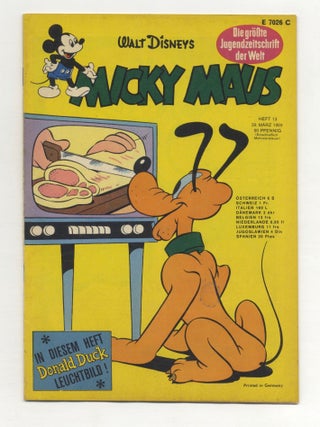 Micky Maus: Die Gr&ouml;&szlig;te Jugendzeitschrift Der Welt - 1st Edition/1st Printing