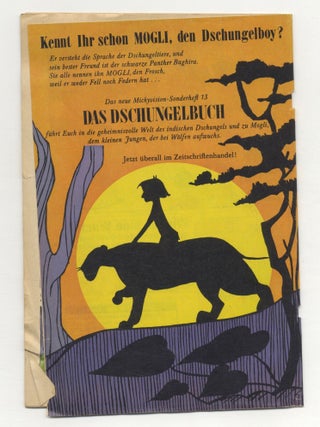 Micky Maus: Die Gr&ouml;&szlig;te Jugendzeitschrift Der Welt - 1st Edition/1st Printing