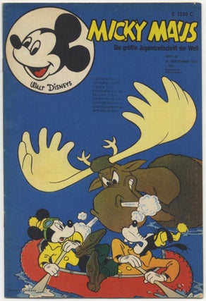 Micky Maus: Die Größte Jugendzeitschrift Der Welt - 1st Edition/1st Printing. Walt Disney.